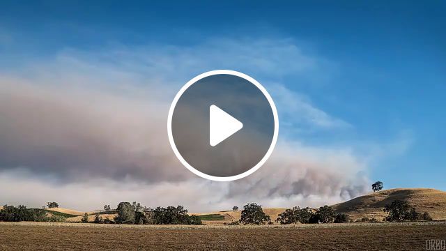 Wildfire in the hills of san jose, california, eleprimer, cinemagraphs, cinemagraph, natureusa, cloud, nature, fire, live pictures. #0