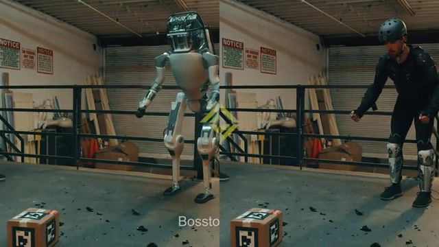 Boston Dynamics Fake Robot VFX Before and After Reveal - Video & GIFs | deepfake,motion capture,bosstown,vfx artist,making of,cgi,science technology