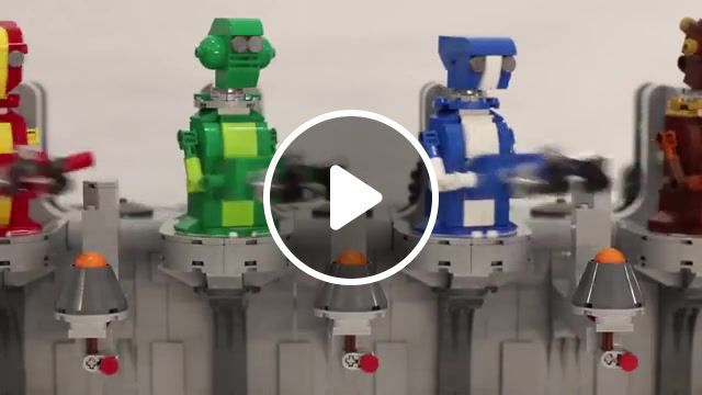 Lego gbc module robot dreams, lego, legos, engineering, mechanics, mechanical, motion, movement, custom, model, moc, my own creation, maker, diy, do it yourself, creative, creativity, technic, gbc, great ball contraption, science technology. #0