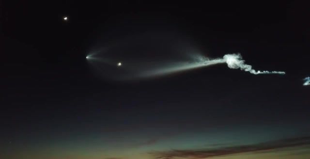 Spacex iridium 4 launch from alhambra, ca, spacex, elon musk, california, cosmos, lights, ufo, omg, wtf, wow, science, earth, science technology.