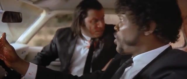 Pulp dogs, pulp fiction, reservoir dogs, quentin tarantino, mashup, tim roth, mr orange, john travolta, samuel l jackson, vincent vega, jules winnfield, iggy pop, fandom, the penger.