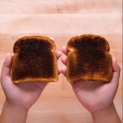 No more burned toasts, toast, food, fix, diy, trick, tips and tricks, burned, yummy, science technology.