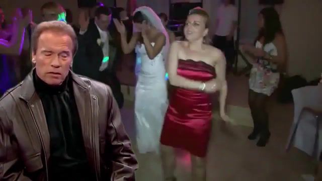 Dance for me lady in red dance for me, dance for me, dance, arnold schwarzenegger, schwarzenegger, crazy dance, lady in red, mashup.