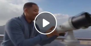 Will Smith watches trailer midway