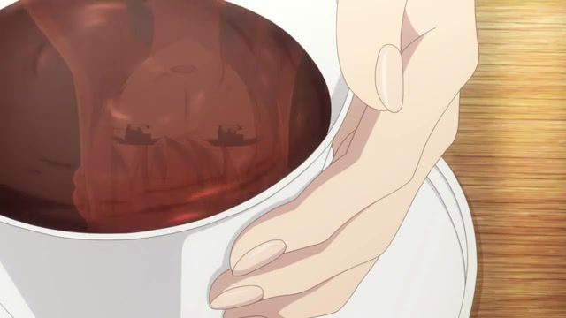 Coffee - Video & GIFs | anime,relax,coffee,shiki,music,anime fall