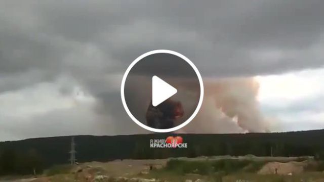 Explosion At A Russian Military Unit In Krasnoyarsk Krai. News. News Politics. #0