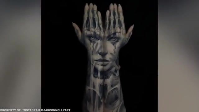 TATTOOS On Hands. Hands. Hand. Woman. 3d Tattoos. 3d. Illusion. Tattoos. Art. Art Design. #2