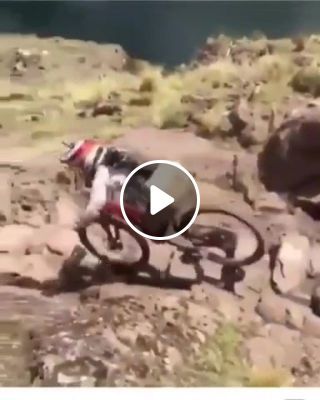 Hold my beer while I ride down this mountain