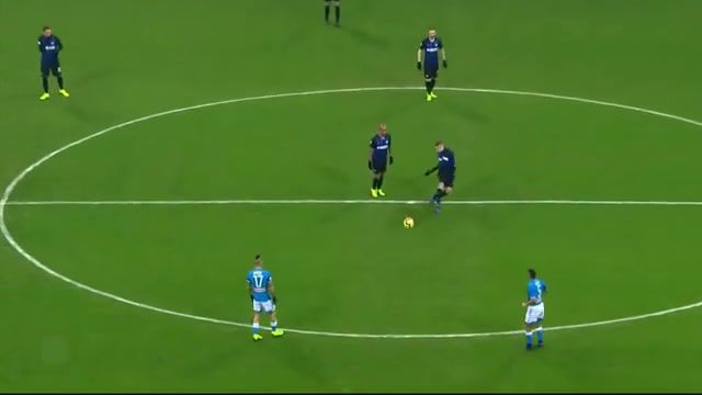 Icardi Amazing Goal From Kick Off. Mauro Icardi. Inter. Kick Off. Center. Long Shot. Football. Sport. Cr7. Messi. Soccer. Fastest Goal. World. Record. Sports.