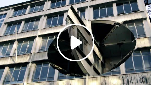 Turning the place over by richard wilson, liverpool music rrose hole, moorfields, rrose, liverpool, richard wilson, art, art design. #0