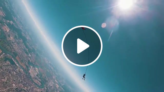 World's first bungee jump from a wingsuit k lab the worldly's 3, wingsuit, skydive, stunt, bungee jump, 3, sports. #0