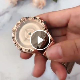 Chanel spin dial watch