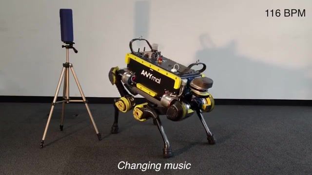 Robot's whisper, dancing, robot, dancing robot, music, fun, careless whisper, science technology.