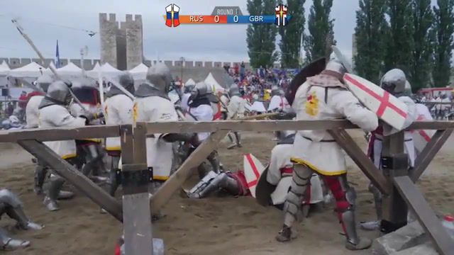 Like a Boss - Video & GIFs | sport,battle of the nations,russia,uk,knight,combat,extreme,medieval,botn,professional,fight,halberd,histori,sports