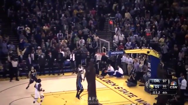Stephen Curry hits game winning three pointer, Sports