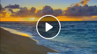 HAWAII BEACHES HD Sunset Beach Relaxation Scene Ocean Waves Sounds Relaxing Scenes Sea Noises