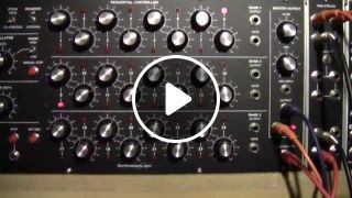D. A. F. Der Mussolini with Q119 Corsynth VCO's and VCF