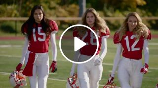 Let's Play Football With Victoria's Secret Angels