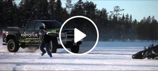 Motorcycle On Ice