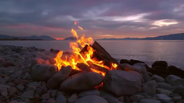 Bonfire At Sunset. Jos Slovick I Am A Poor Wayfaring Stranger. Fire. Bonfire. Campfire. Song. Sunset. Nature. Relax. Music. Silence. Meditation. New. Nature Travel.