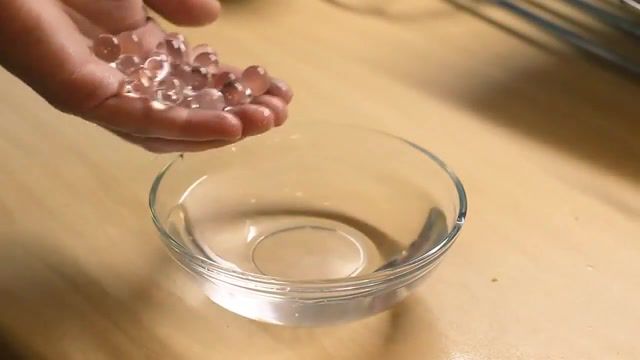 Invisible Water Balls. Hydro Gel Balls. Invisible. Water Balls. Science.
