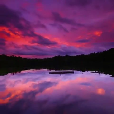 Really beautiful sunset at Afterglow Lake in Wisconsin tonight. No filter, Another World, Reality, Usa, Lake, Amazing, Love, Life, Traveler, Fire, Red, Omg, Wtf, Wow, Nature Travel