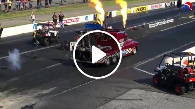 25000 hp truck, vehicle, truck, jet, speed, drag racing, cars, auto technique. #0