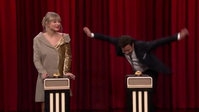 Jimmy Fallon and Taylor Swift Bad guy dance, The Tonight Show, Jimmy Fallon, Name That Song Challenge, Taylor Swift, Tsjf Games, Nbc, Nbc Tv, Television, Funny, Talk Show, Comedic, Humor, Snl, Tonight, Show, Jokes, Interview, Variety, Comedy Sketches, Talent, Celebrities, Clip, Highlight, Britney Spears, Baby One More Time, Pour Some Sugar On Me, Def Leppard, Hot In Here, Nelly, Bad Guy, Billie Eilish, Kiss Me, Sixpence None The Richer, No Scrubs, Tlc, Shake It Off, Taylor Swift On Fallon, Taylor Swift Lover, Dance, Bad Guy Billie Eilish, Billie Eilish Bad Guy