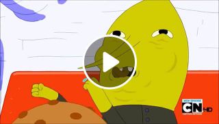 Lemongrab tries to understand the candy ways