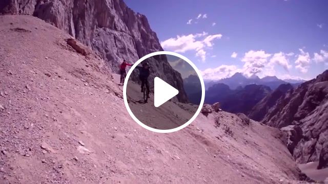 Extreme mountain unicycling, sports. #1