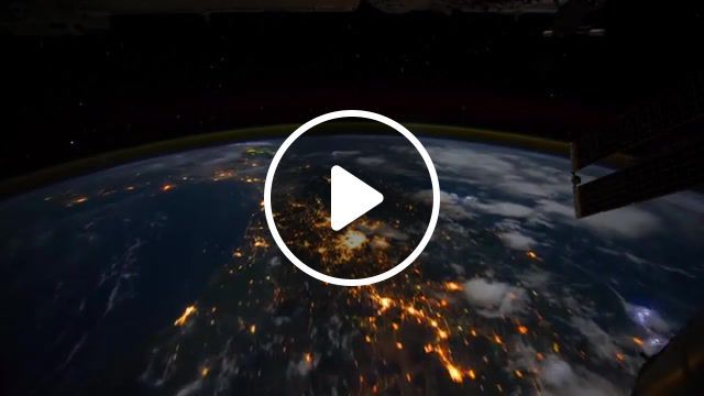 Storm in the dark, space, earth, iss, timelapse, aurora, australia, nasa, aurora astronomy, night, international, station, international space station, flyover, fly over, photographs, planet, storm, southern, lights, spacestation, nature travel. #0
