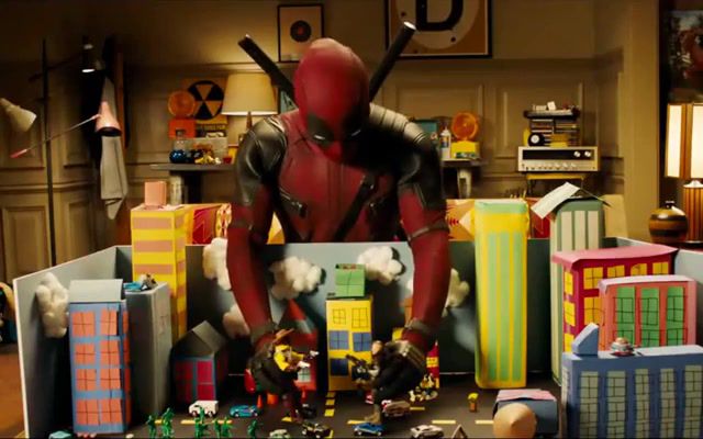Deadpool has a new toy, wait for the mix, mashups, hybrids, deadpool 2, toy story, marvel universe, mashup.