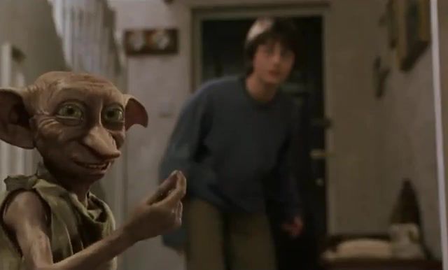 Naughty dobby, helper, brownie, pajama party, joke, daniel radcliffe, rob schneider, harry potter, dobby, mashup, movie, the hot chick, harry potter and the chamber of secrets.
