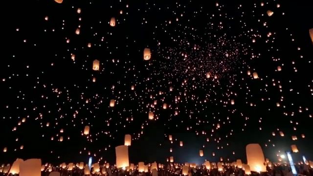 Rise Lantern Festival Mojave Desert - Video & GIFs | lanternfestival,floating,sky,sky lanterns,festival,lantern,art,art design