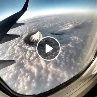 Mount Fuji from the air