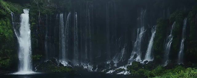 Shiraito falls, nature travel.