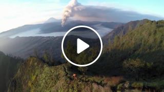Gopro erupting volcano mountain bike shred with kurt sorge