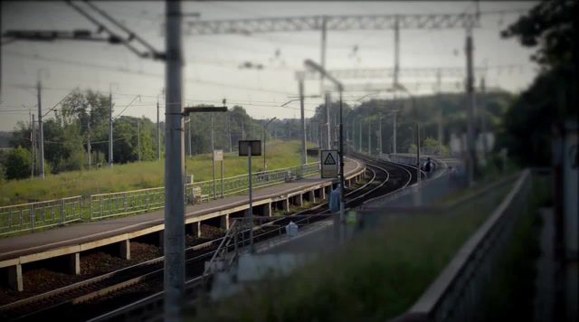 Lonely train, live, hazel eyes, train, railway, railstation, nature travel.