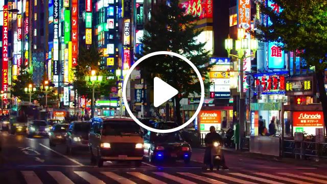 Neonized, japan, tokyo, shinjuku, shibuya, timelapse, nubero, nikon, d200, yamanote line, shinjuku station, night, neon, neonized, nature travel. #1