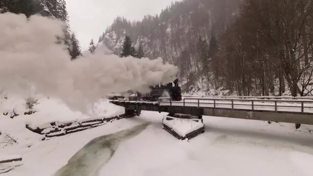 Transcarpathian express syberia 2 ost, 4k, mocanita, winter, mountains, drone, train, romania, sony, istanbul 1 26 a m, engine, narrow gauge railway, steam powered, carpathians, orient expressions, syberia, game, ost, soundtrack, nature travel.