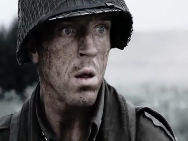 Surprised encounter - Video & GIFs | band,of,brothers,crossroads,captain,richard,winters,major,captain winters,witch house,ww2,whermacht,airborne,deutschland,context anti war,they will never grow old,music,mash up,movies,movies tv