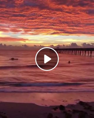 Sunrise in Dania Beach, Florida