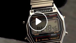 MONTANA watches. Sounds from the past