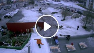 BackFlip from roof