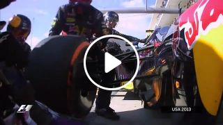 Records fall at the redbullracing clock the first sub 2s pit stop in F1 history