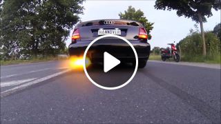 1000HP Launch Control. Audi RS4