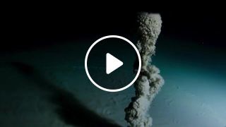 The release of methane in the ocean