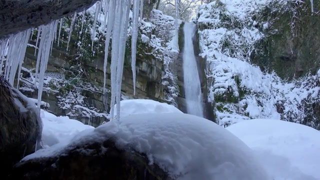 Winter Wonderland - Video & GIFs | winter,snow,snowfall,landscape,tasteofcolor,aerial,nature travel