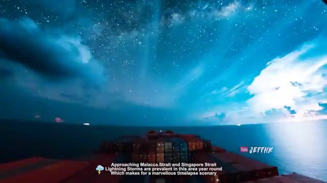 Days of Thunder, Lightning, Nature, Shipping, Container, Vessel, Work, Beautiful, Maersk, Speechless, Thunder, Cargo, Cargo Ship Time Lapse, Ocean, Sea, Nature Travel