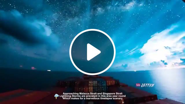 Days of thunder, lightning, nature, shipping, container, vessel, work, beautiful, maersk, speechless, thunder, cargo, cargo ship time lapse, ocean, sea, nature travel. #0